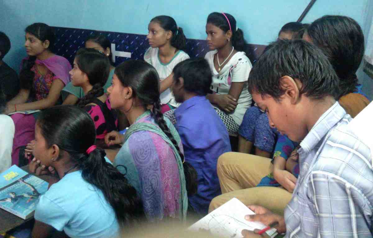 Students Attending RMN Foundation School in New Delhi, India
