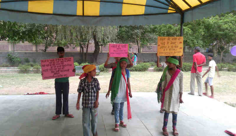 RMN Foundation has started presenting a street play – चमेली की पढ़ाई – from April 2018 as part of its education awareness campaign in New Delhi. Click the photo to know the details.