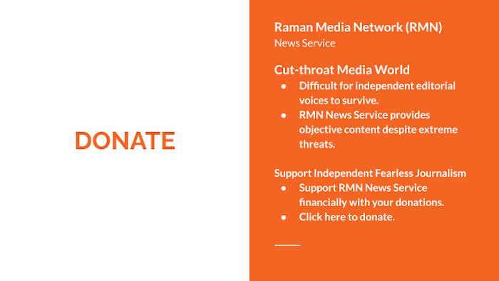 Support RMN News Service for Independent Fearless Journalism