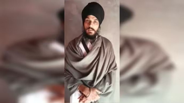 Edited Screengrab from Amritpal Singh Video (file photo)