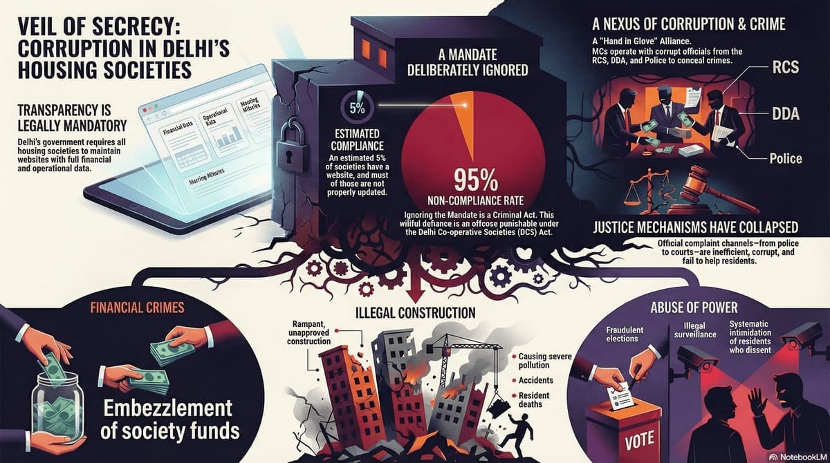 Understanding Corruption in Delhi's Housing Societies | RMN Foundation Report